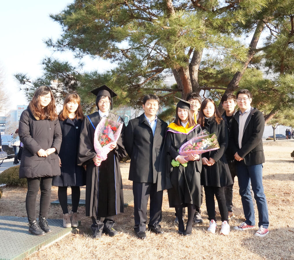 동혁 선배 학부 졸업 2014년 2월 21일