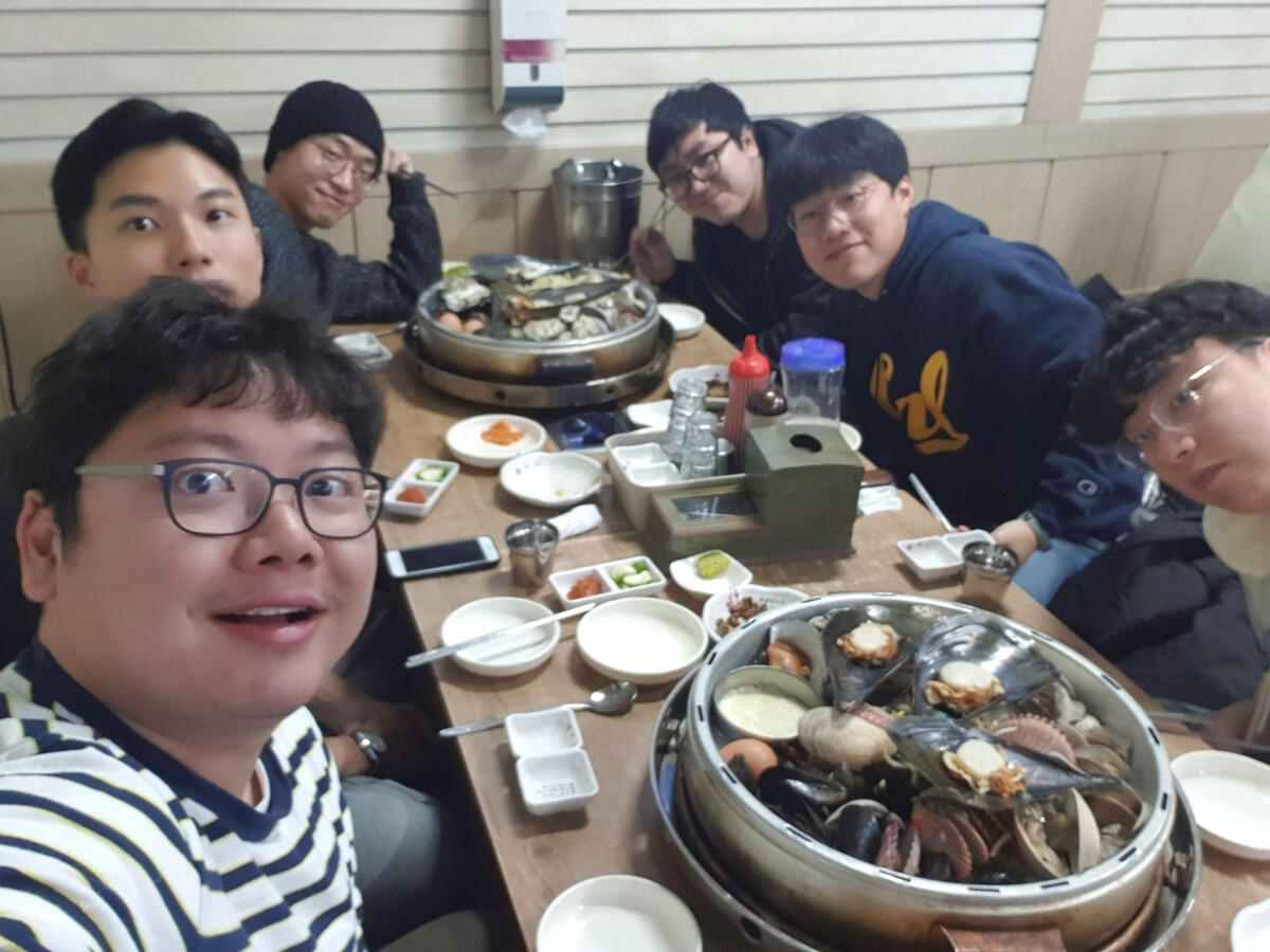 덕희 선배 생일 기념 회식 2020년 2월 20일